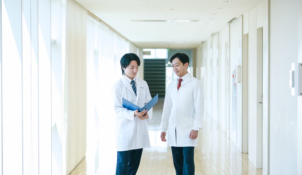 午後回診の様子